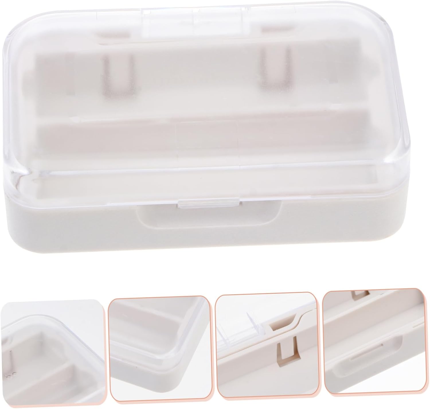 Makeup Storage Drawers with Mirror and Lipstick Holder for Desktop