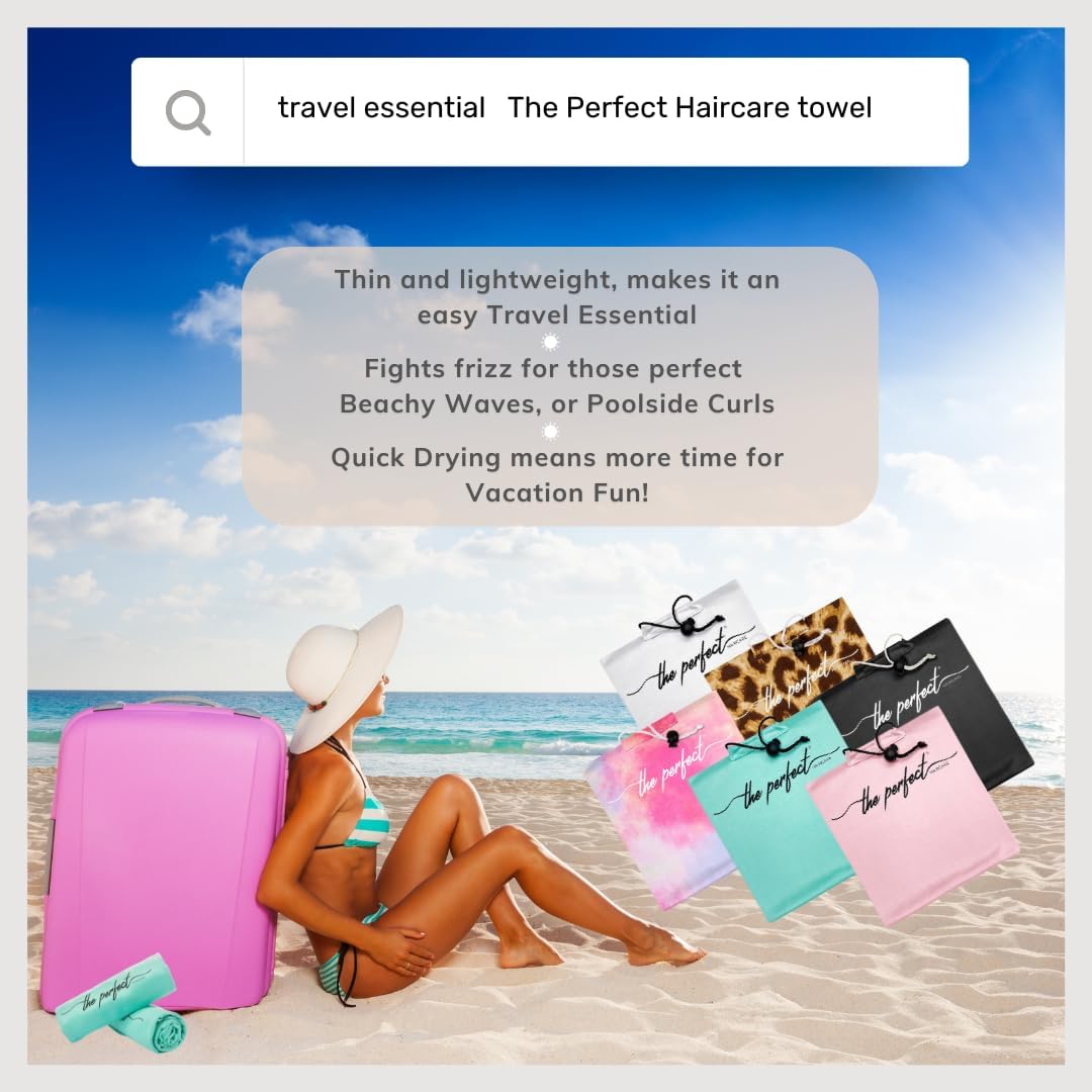 THE PERFECT HAIRCARE Curly Hair Microfiber Plopping Set