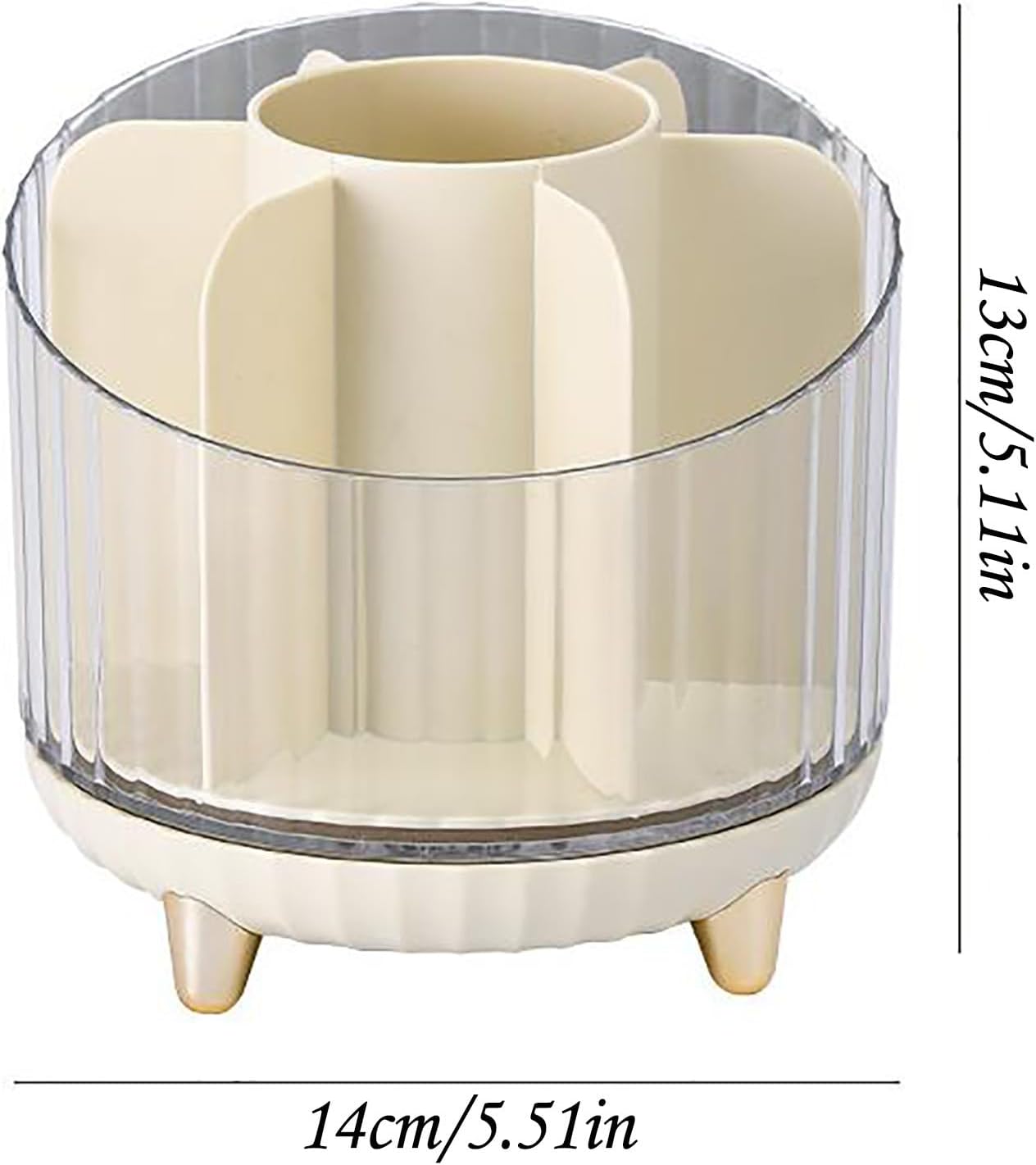 Lovskoo 360 Rotating Makeup Organizer Box