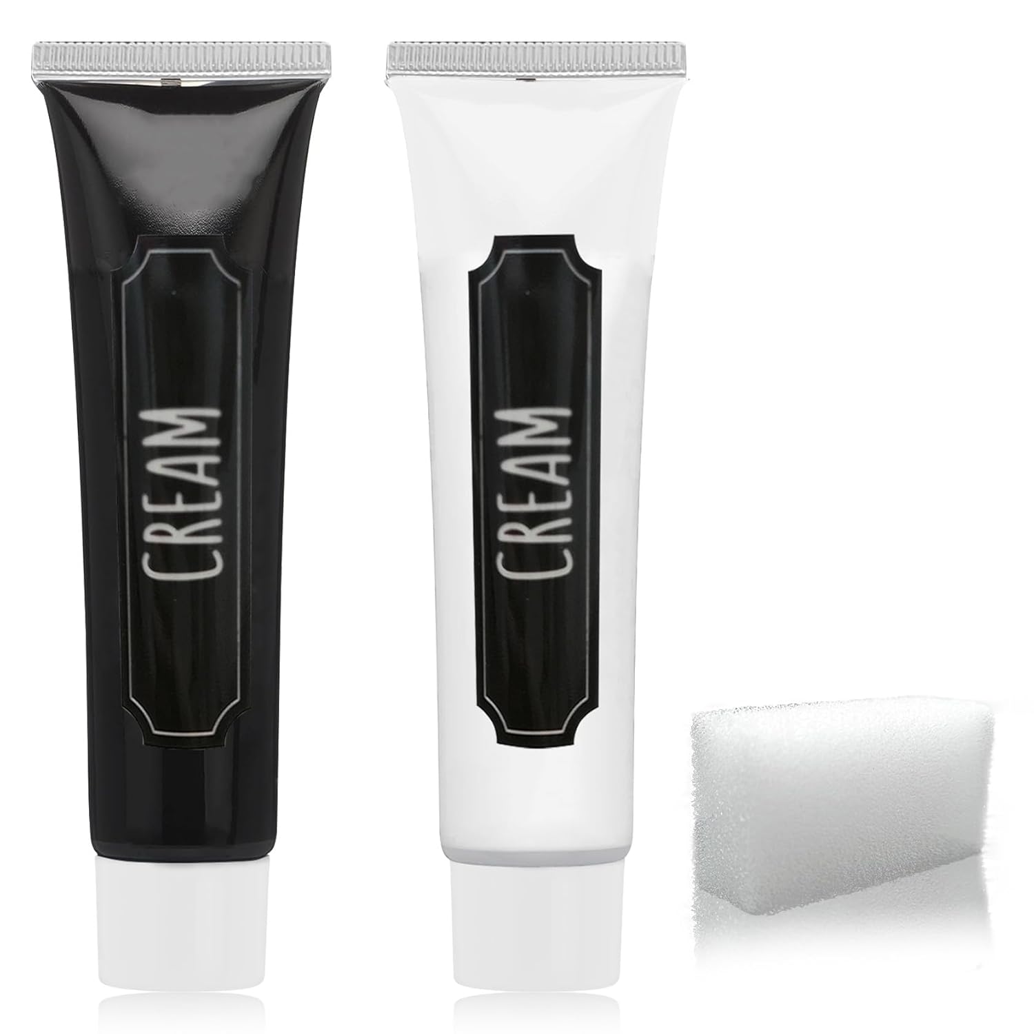 Halloween Face Paint Kit Black White Body Paint SFX Makeup
