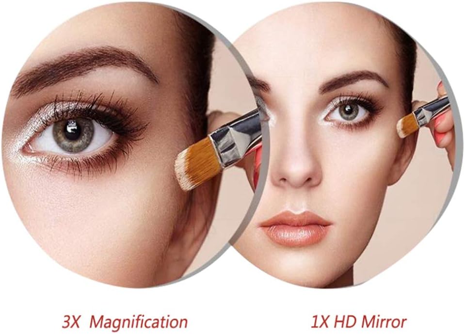 LCARY Wall Mirror with 3X Magnification