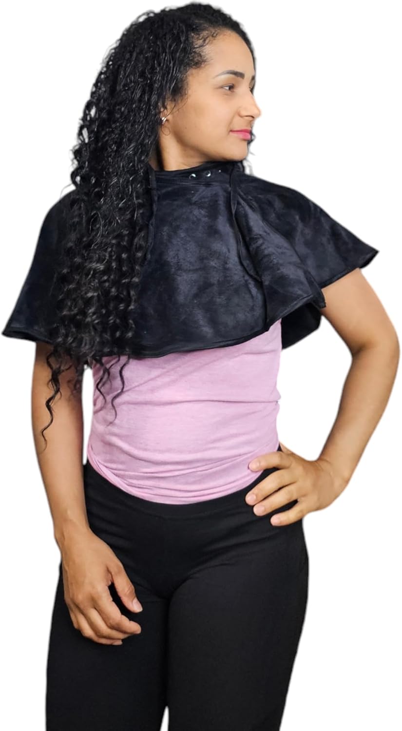 Microfiber Hair Bleach-Proof Shoulder Cape