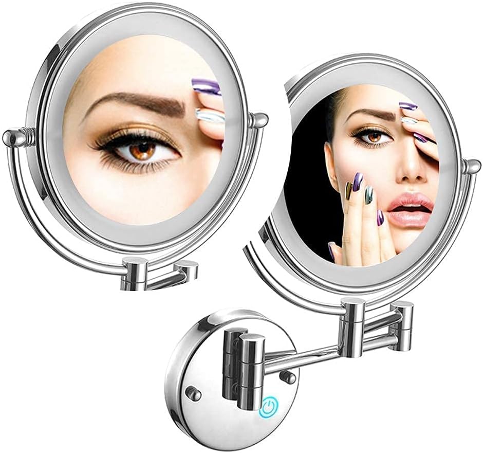 Vanity Mirror Wall Mounted Led 8 Inch 10X Magnification