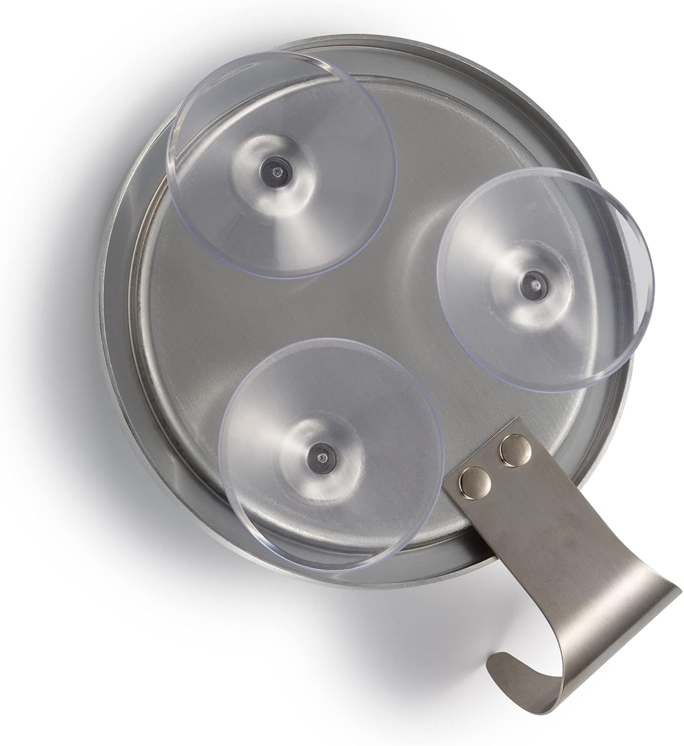 Fogless Shower Mirror with 3 Suction Cups and Hook 1