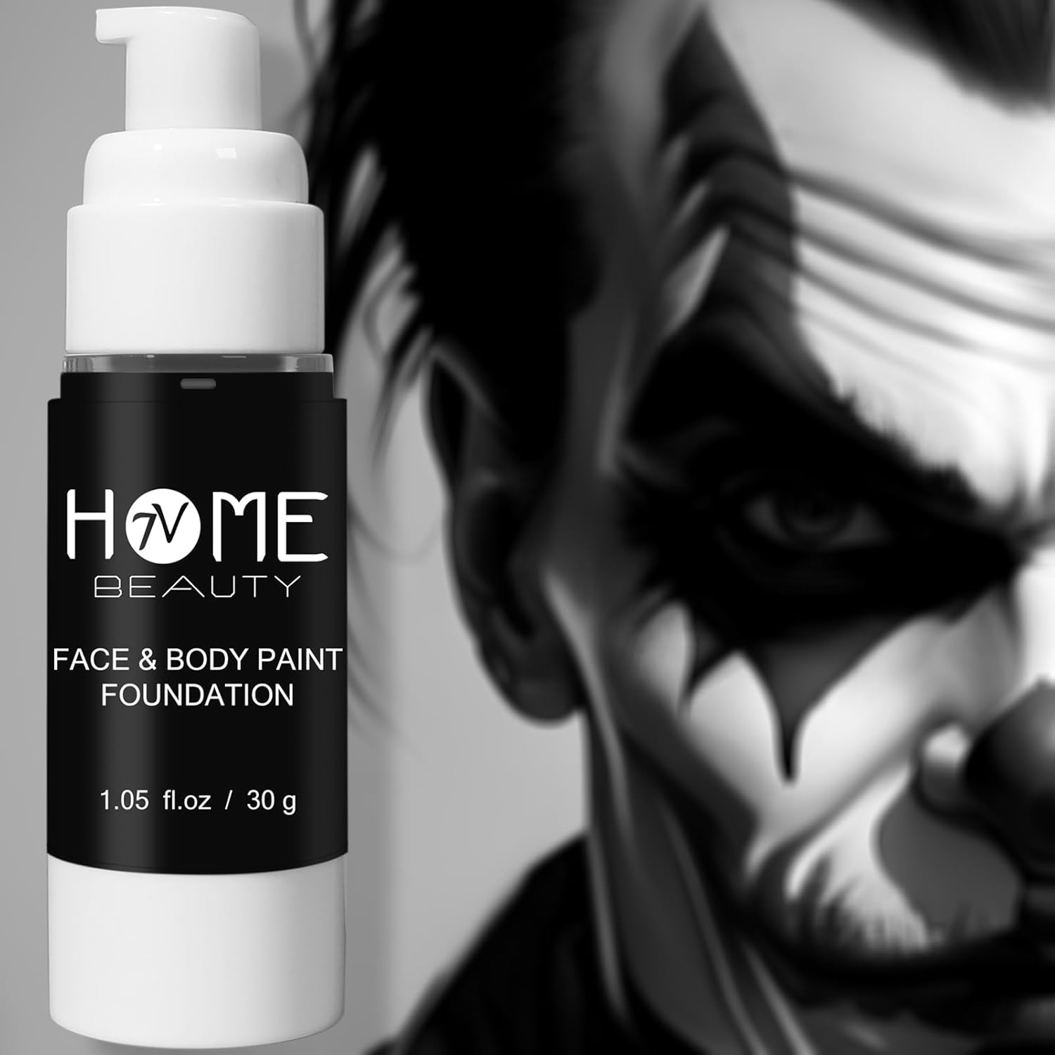 7V HOME BEAUTY Black Face Paint SFX Makeup Kit