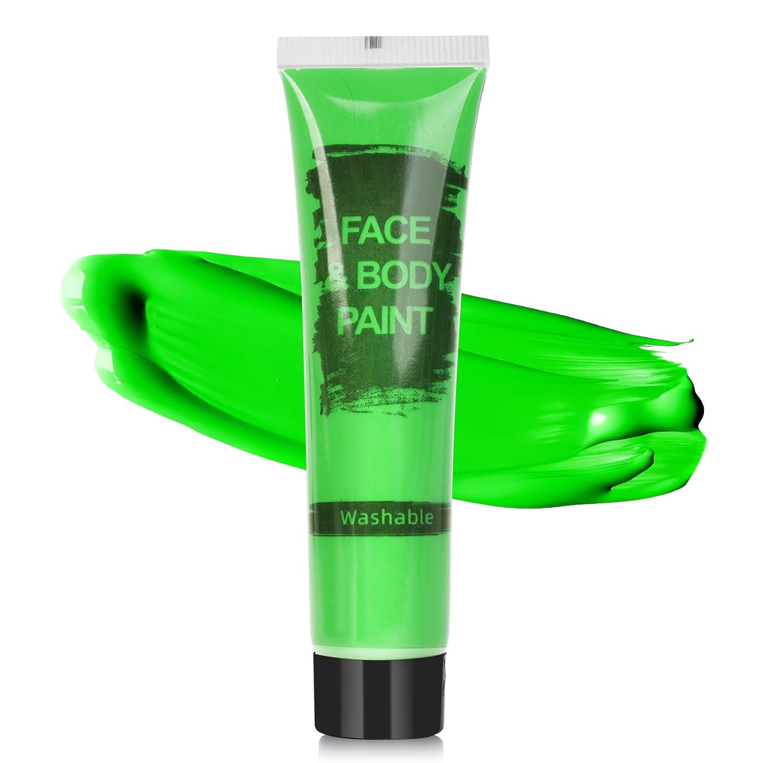 Halloween Green Face Body Paint for Cosplay Special Effects