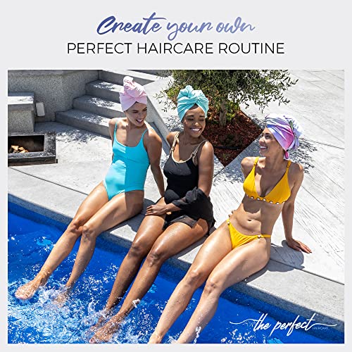 The Perfect Haircare Microfiber Towel Wrap - Fast Drying Anti-Frizz Gentle Detangling