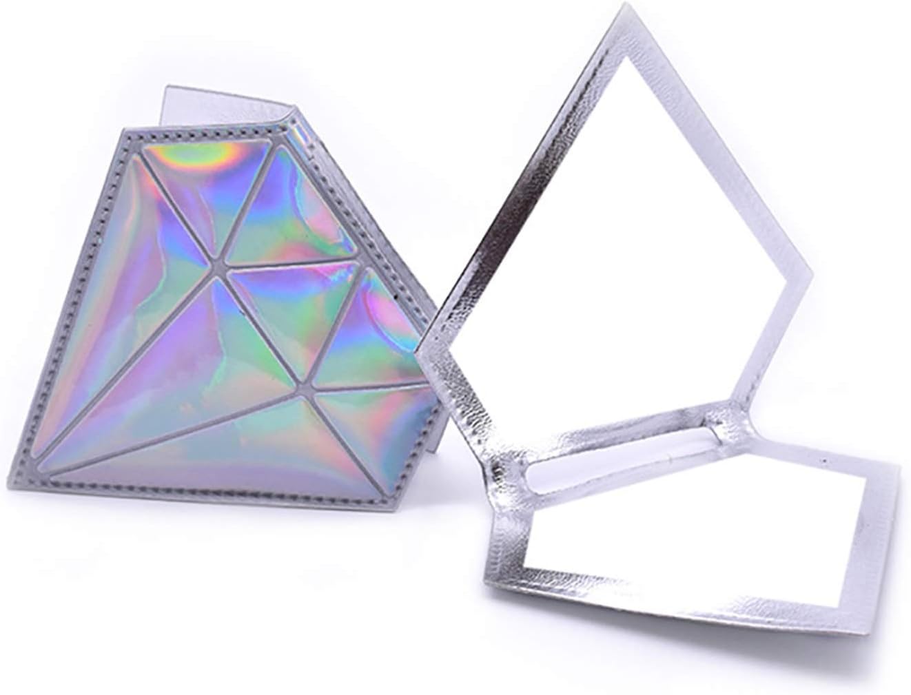 SUNESA 4pc Diamond Shape Makeup Mirror Set