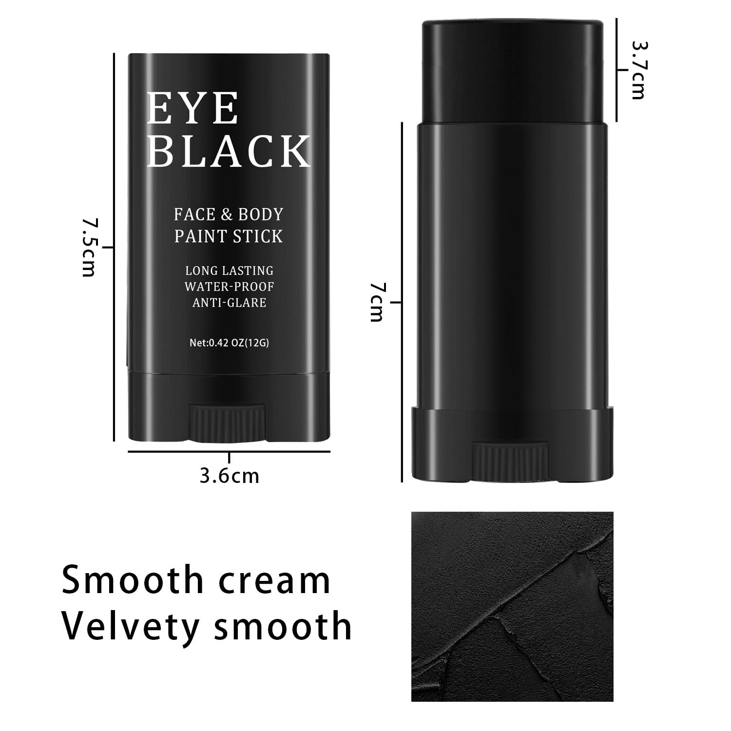 LemonSac Eye Black Stick for Sports and Cosplay