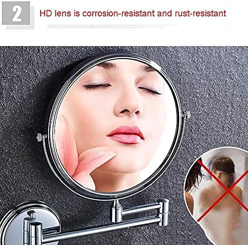 Vanity Mirror with 3X Magnification