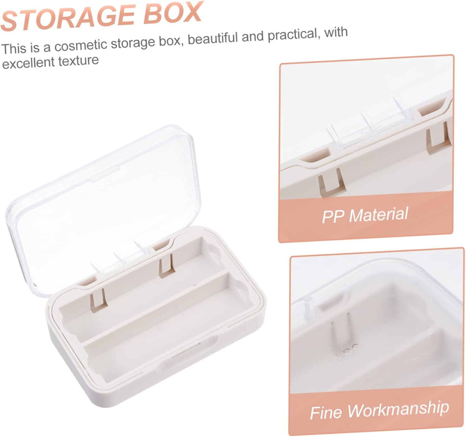 HONMEET Large Cosmetic Storage Box Organizer