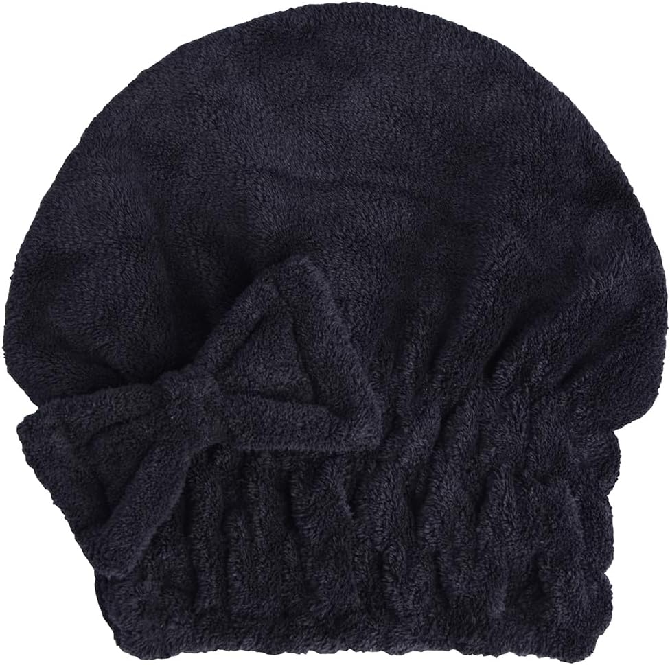 HOPESHINE Microfiber Hair Towel Cap for Women