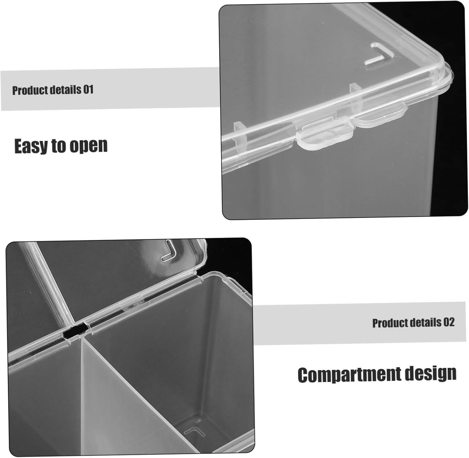 Beatifufu Cosmetic Pads Holder Case Organizer