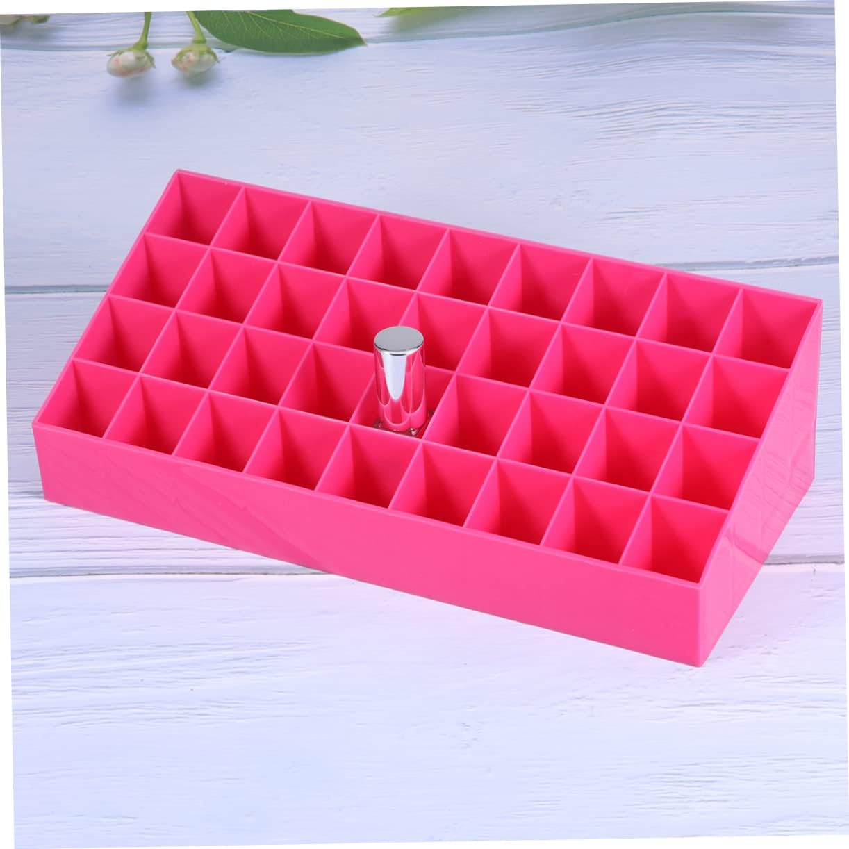 TOVINANNA 36 Slots Cosmetic Holder Makeup Organizer