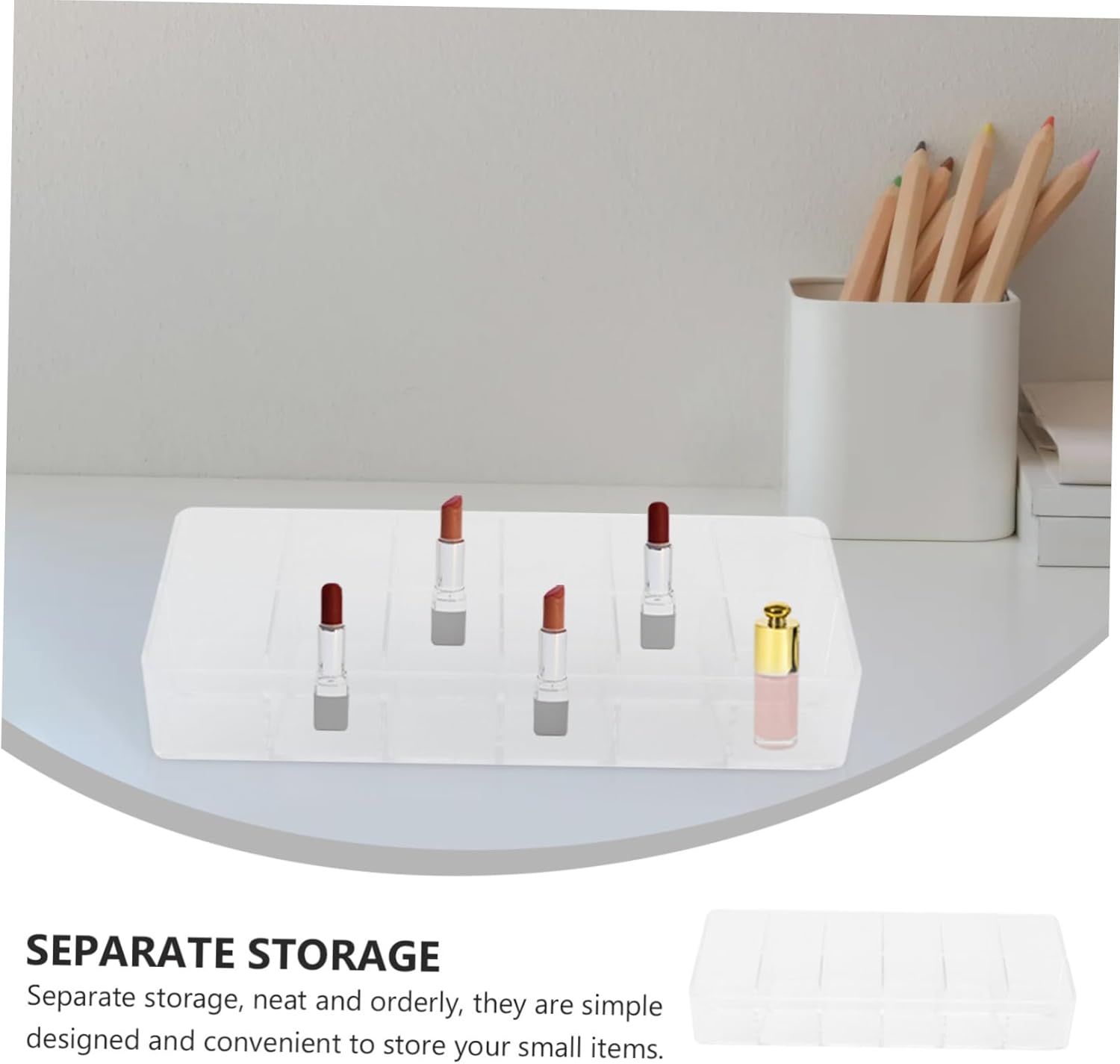 HONMEET Lipstick Storage Case Organizer