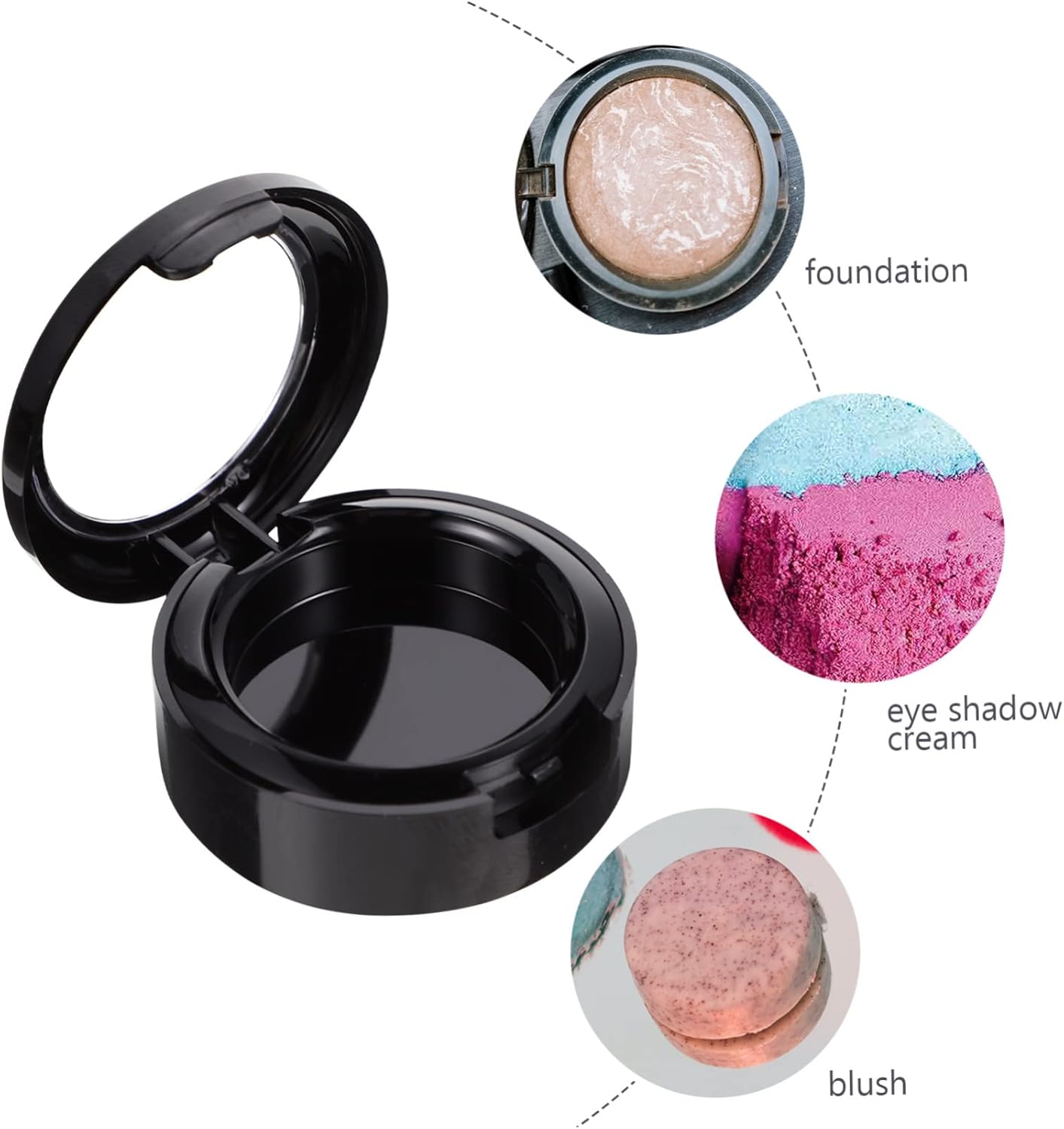 OATIPHO 8Pcs Eyeshadow Replacement Box Makeup Organizer