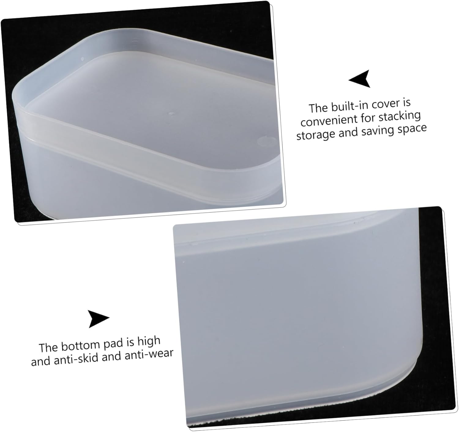 Angoily Modern Makeup Organizer Cosmetic Storage Box