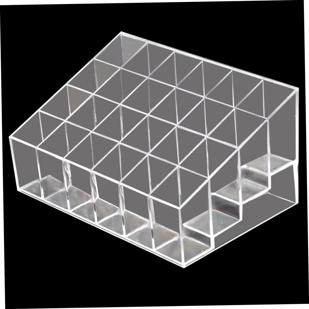FOYTOKI 24 Slot Acrylic Lipstick Organizer Display Stand