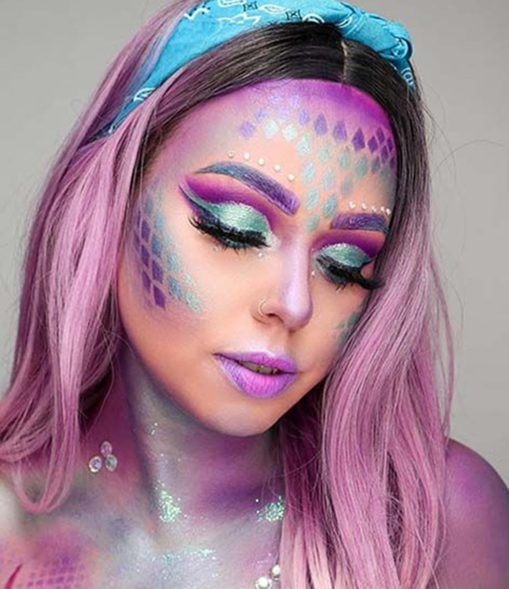 Go Ho Washable Pastel Purple Body Paint for Halloween Makeup