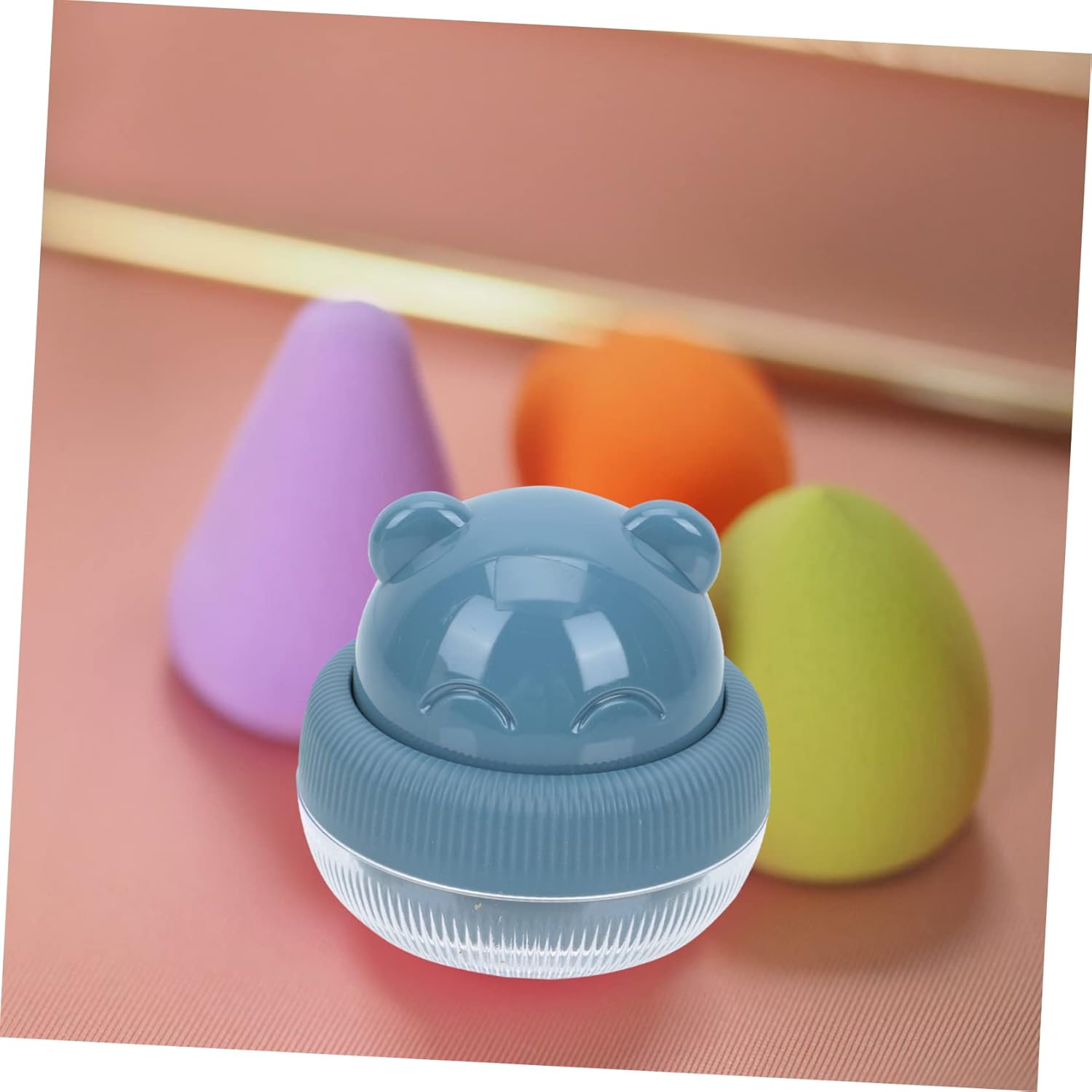 WRITWAA Cosmetic Sponge Case Holder Blue