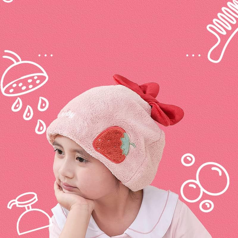 Foyadi Hair Drying Towel for Kids Girls