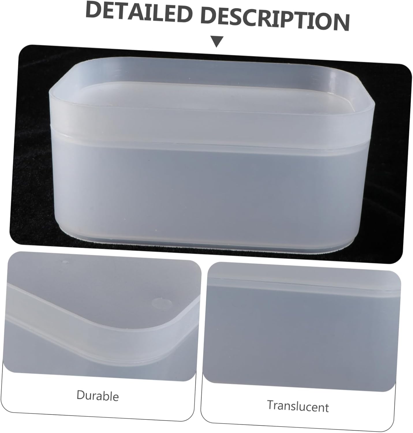 Beavorty 1Pc Transparent Cosmetic Storage Box 1