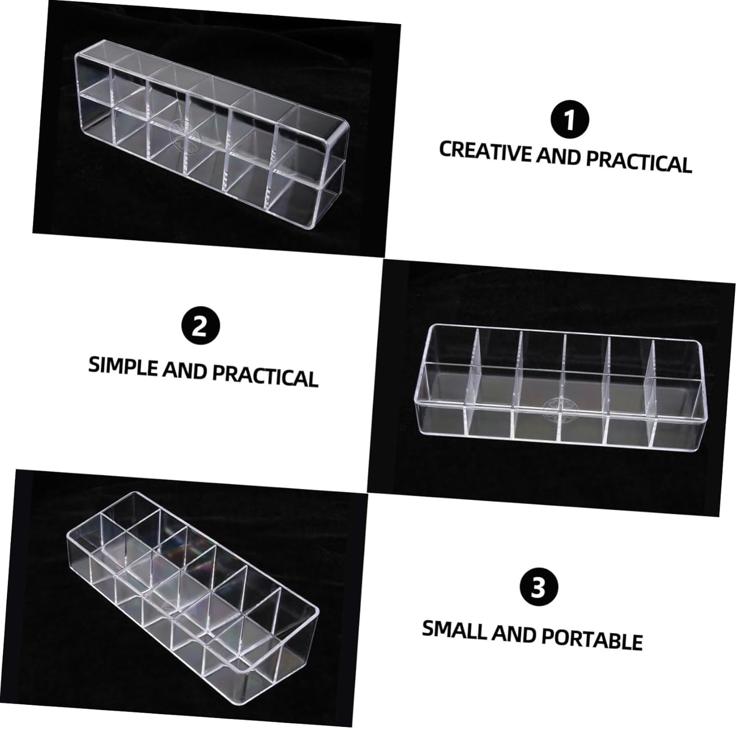 HONMEET Lipstick Storage Case Organizer