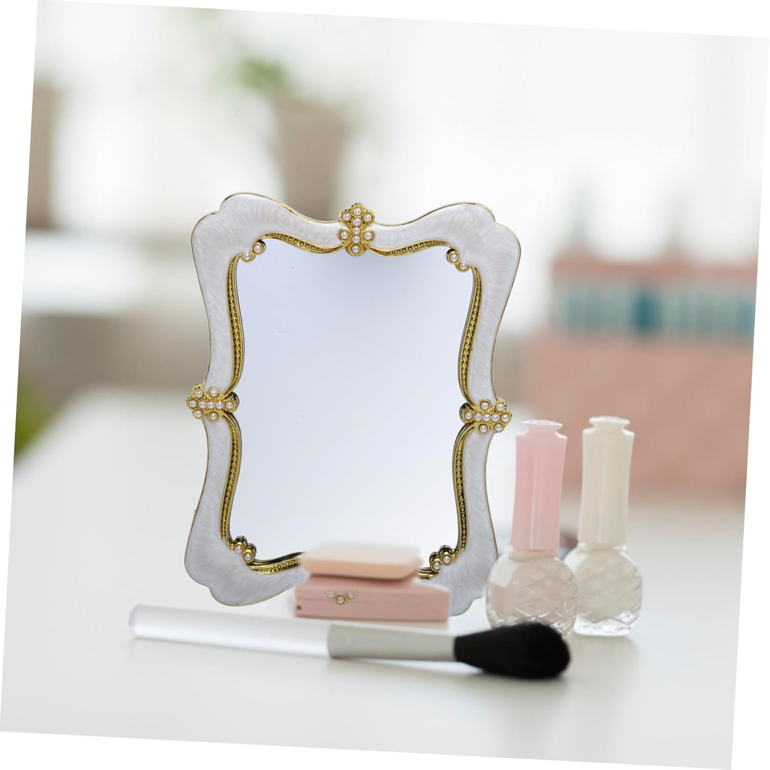 Angoily 1pc Vanity Mirror with Travel Makeup Tools