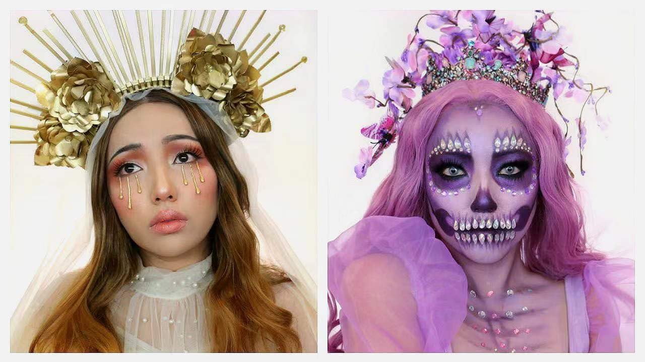 Go Ho Washable Pastel Purple Body Paint for Halloween Makeup