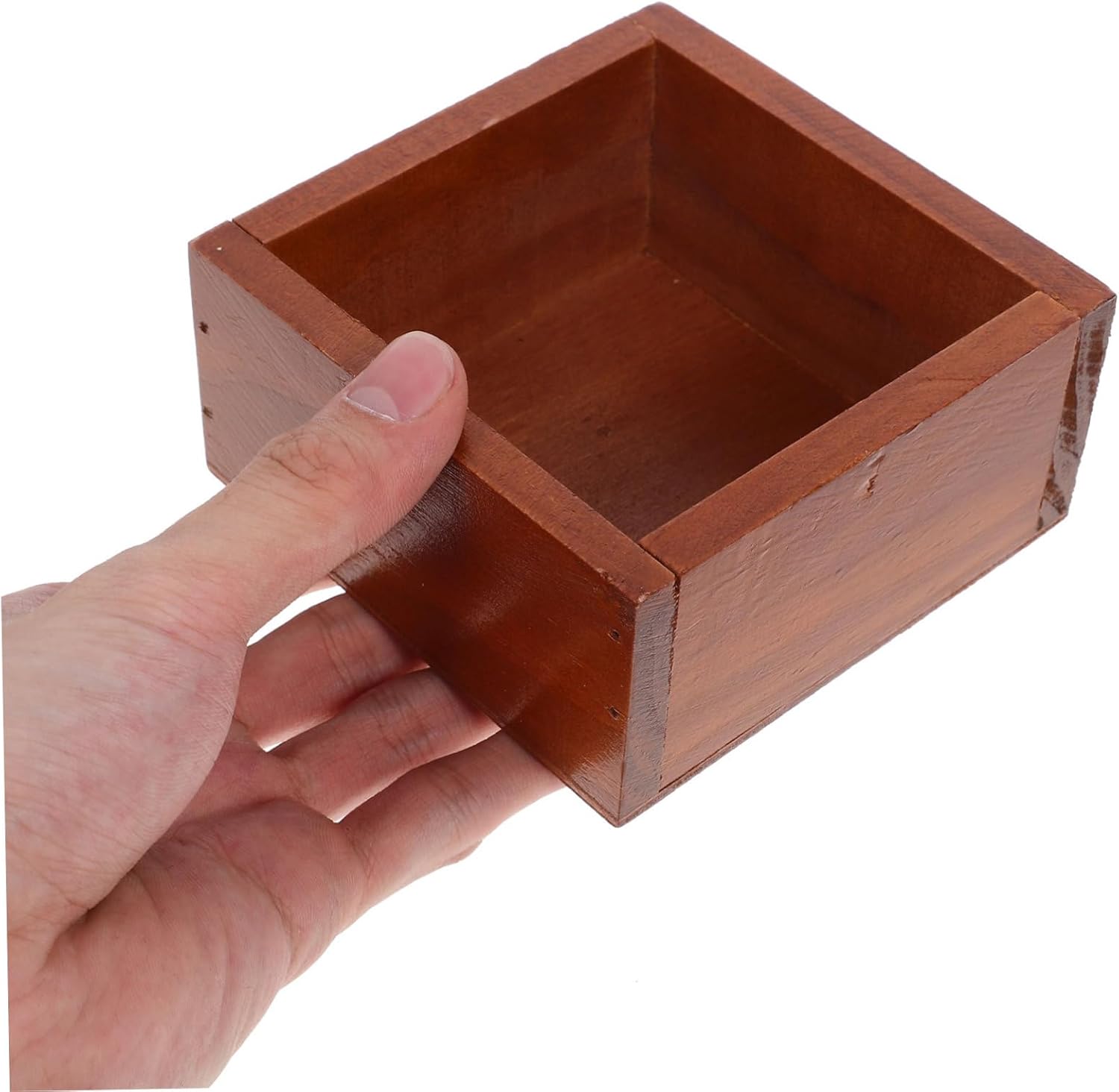 Alipis Vintage Wooden Lipstick Organizer