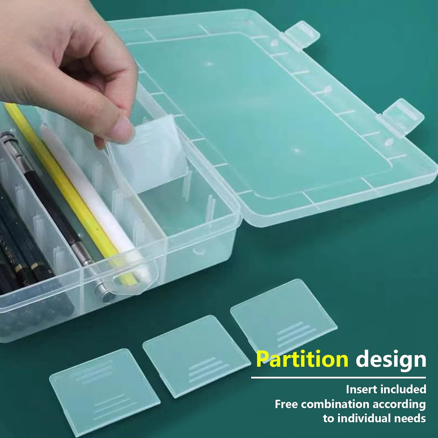 Portable Dustproof Makeup Brush Organizer with Lid