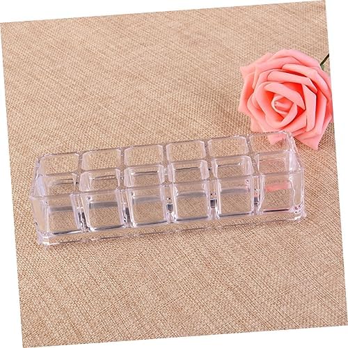 Clear Acrylic Lipstick Organizer Display Rack for Makeup 1