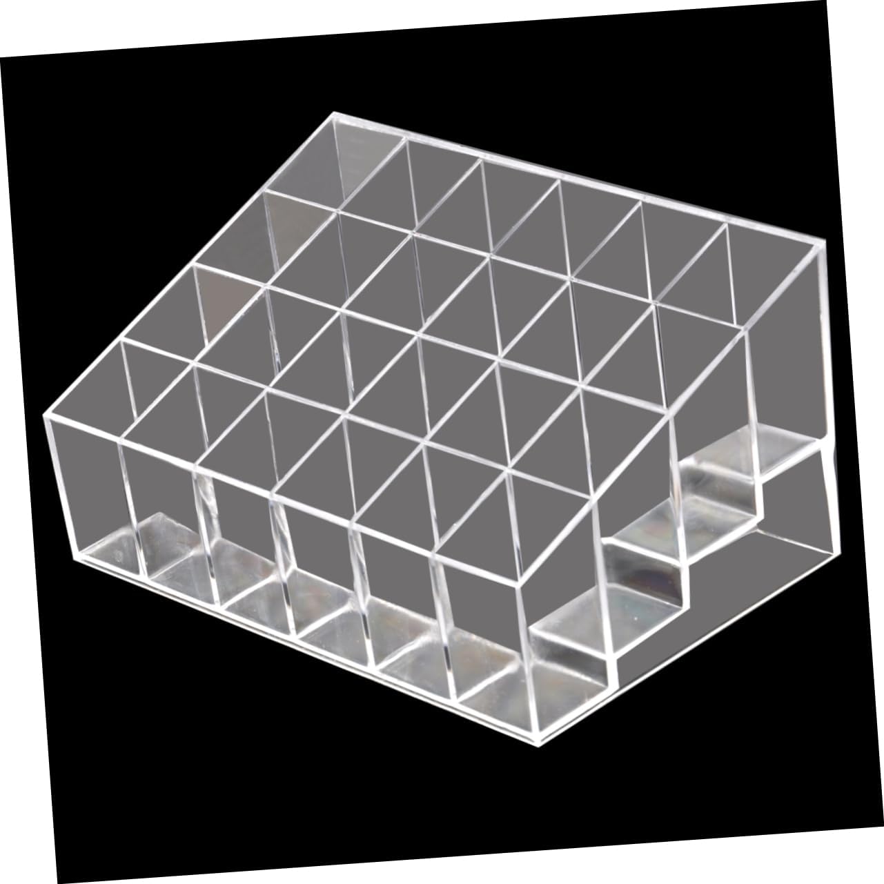 Ipetboom Acrylic Makeup Display Organizer with 24 Compartments