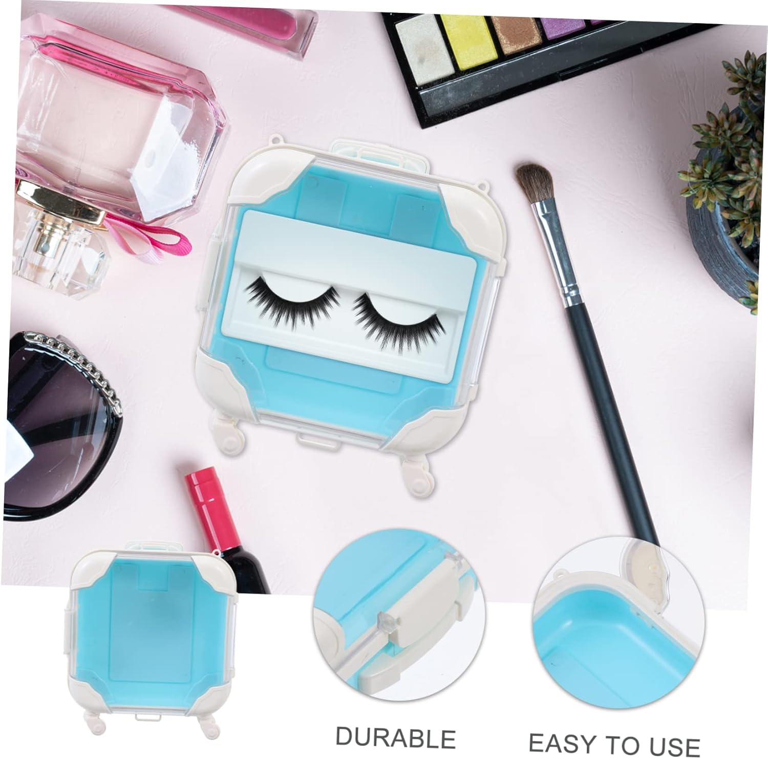 HAPINARY False Eyelash Storage Case Organizer
