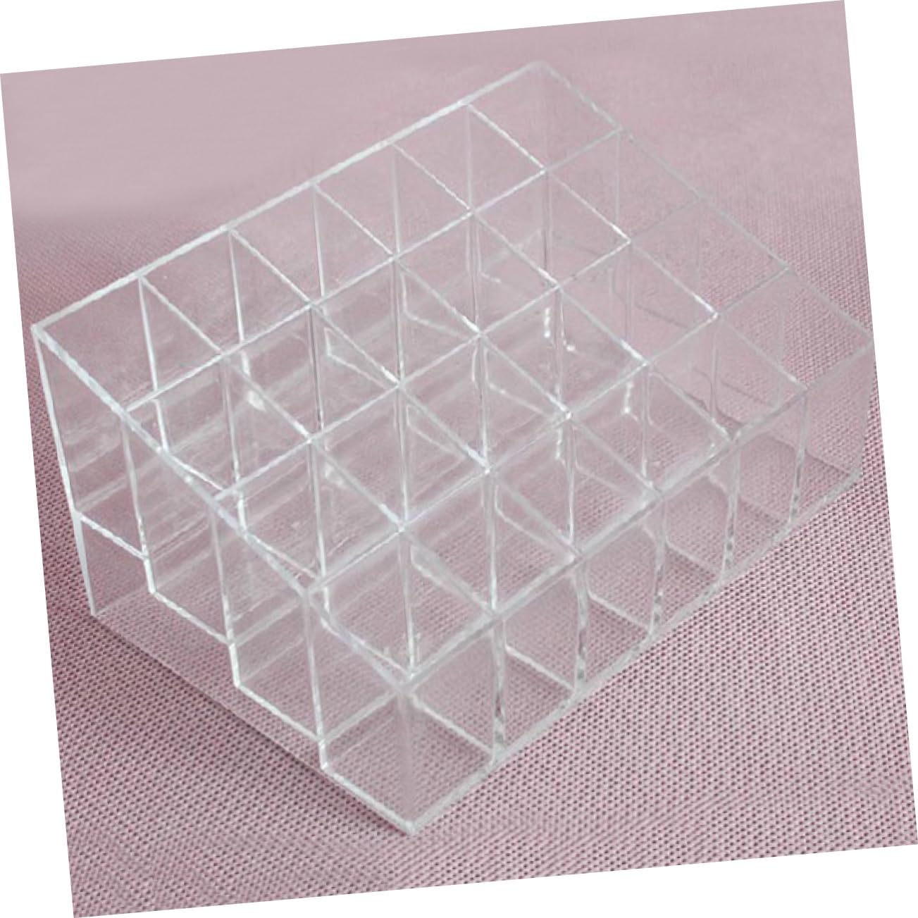 FOYTOKI 24 Slot Acrylic Lipstick Organizer Display Stand
