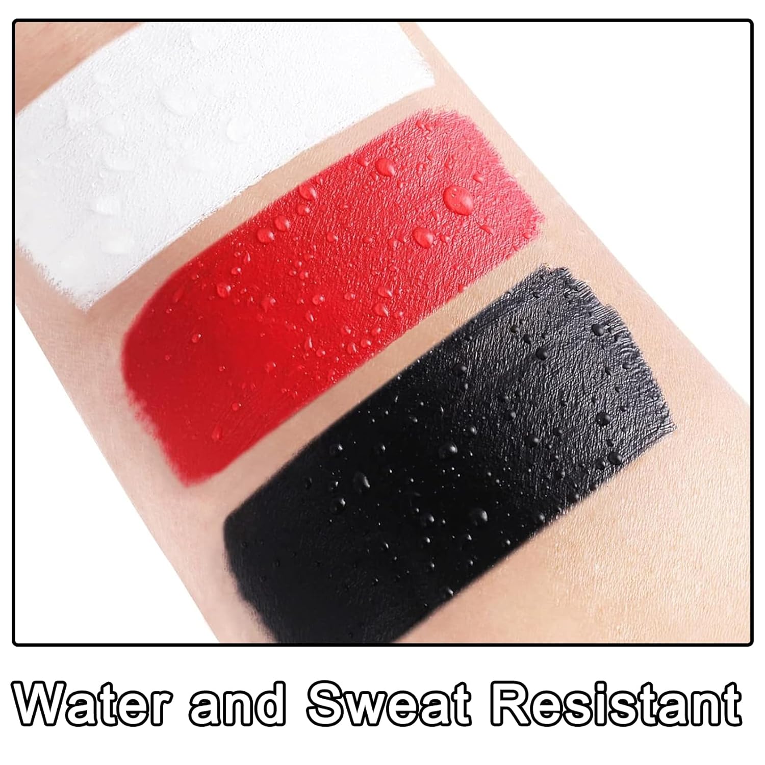Clown Face Paint 3 Colors SFX Halloween Palette