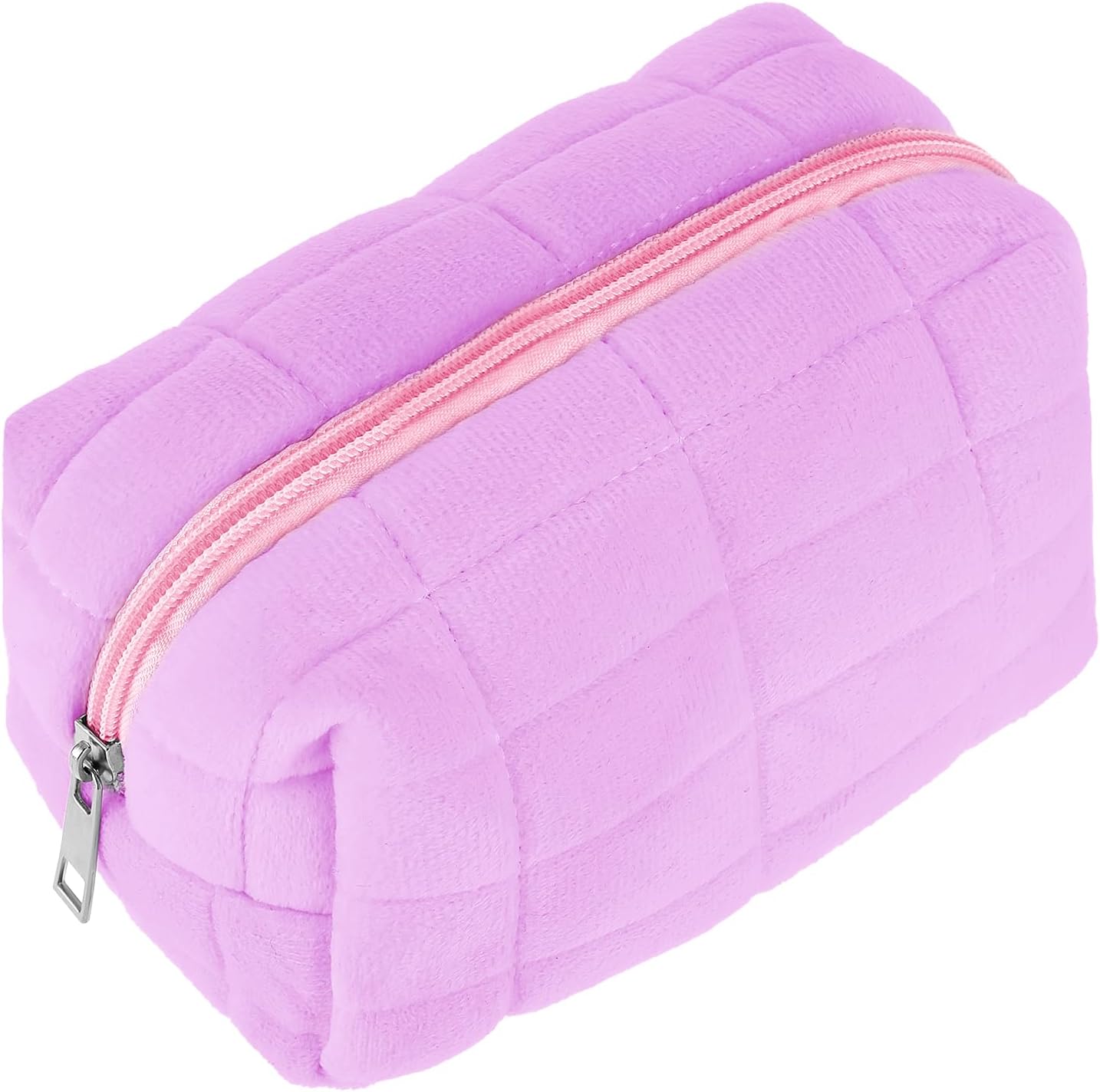Sibba Small Fluffy Makeup Case Travel Organizer