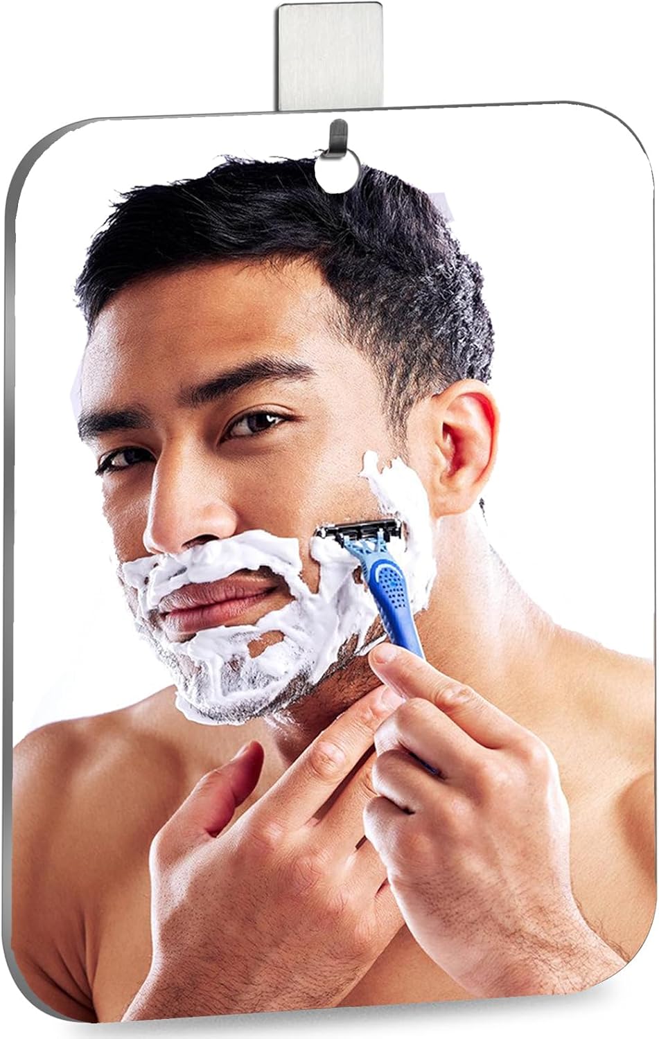 Shatterproof Acrylic Mirror Set for Shaving 2 Pack 6x4 Inch