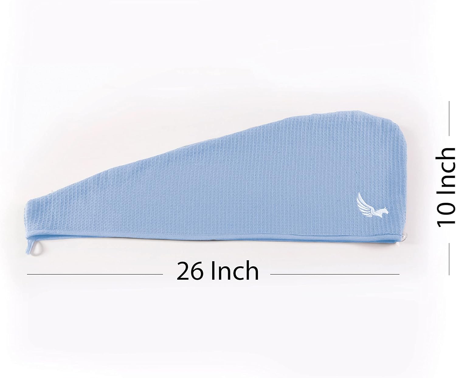 100 Turkish Cotton Hair Wrap for Women 2 Pack PinkBlue