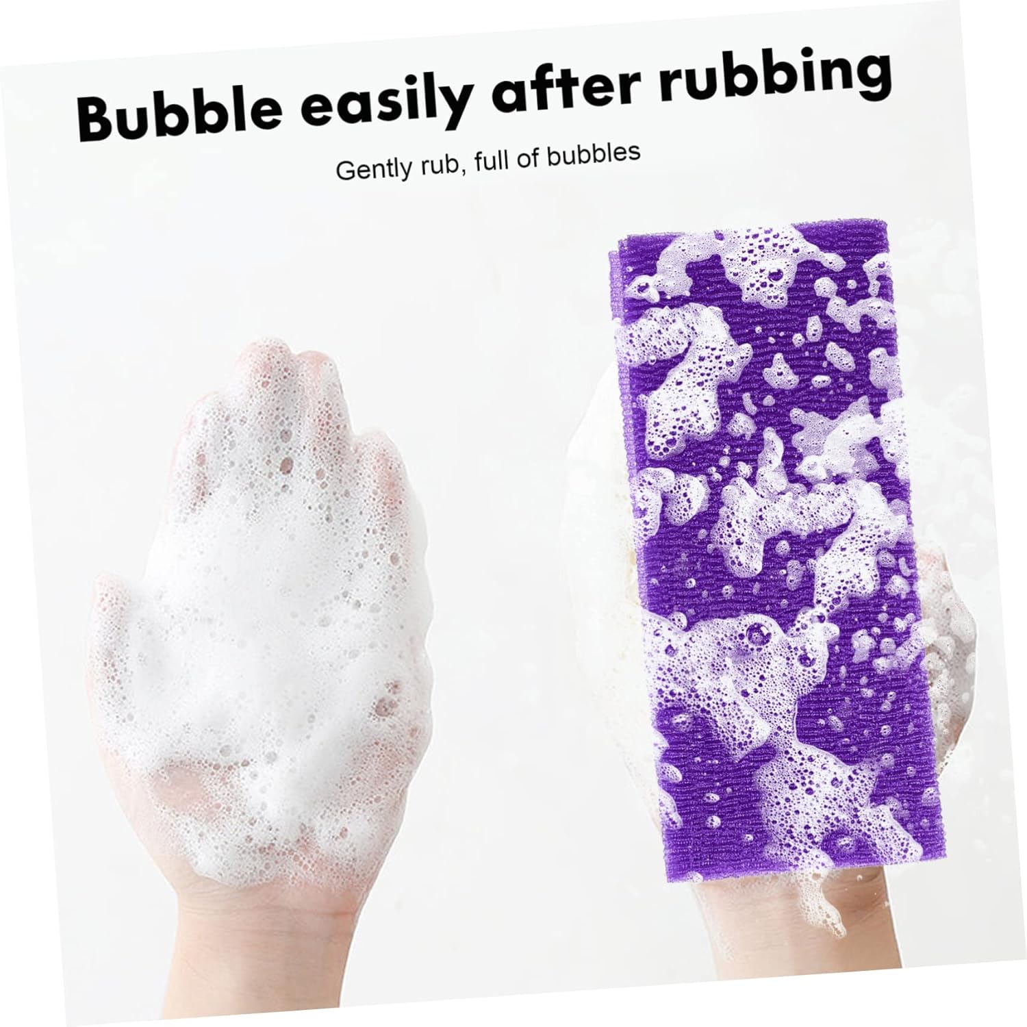 4Pcs Exfoliating Bath Towels for Dead Skin Removal