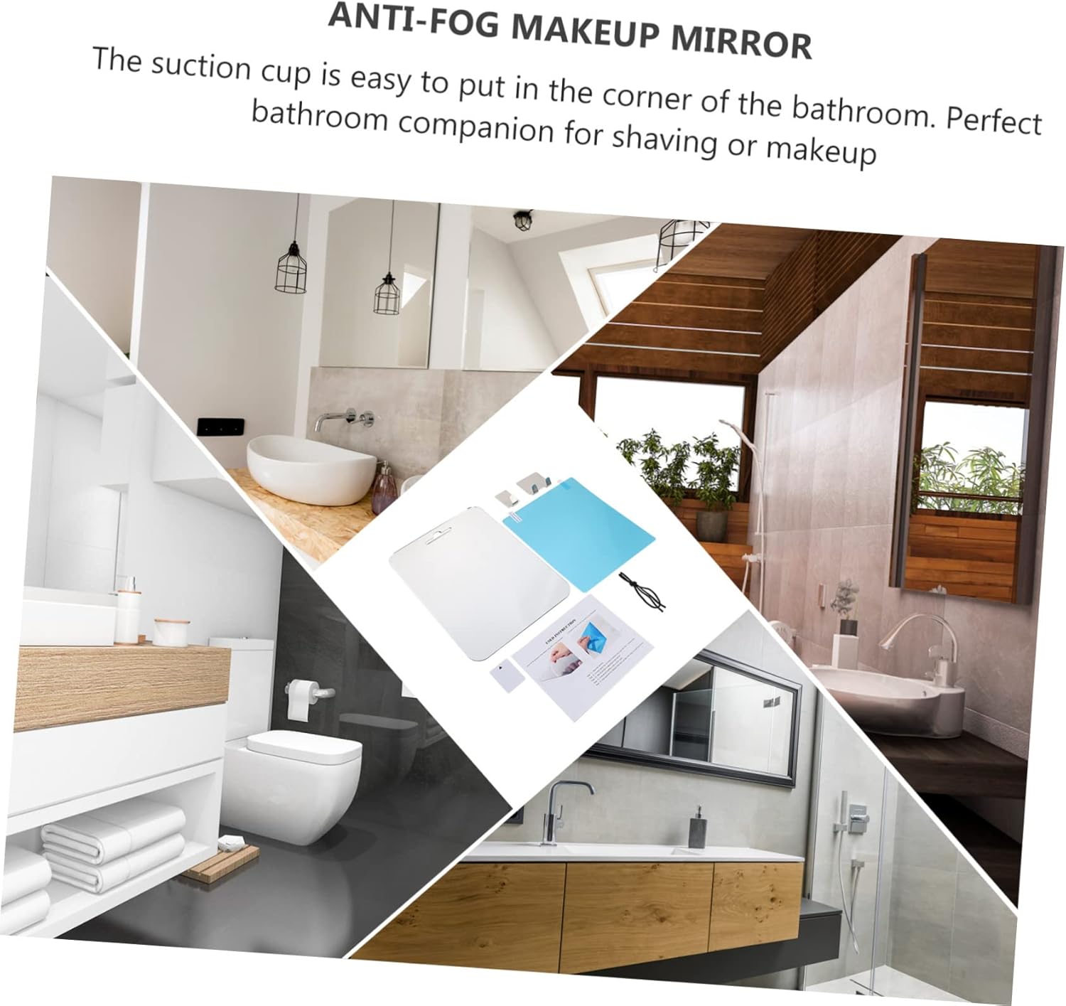 Healeved Travel-Friendly Anti-Fog Mirror Razor for All Ages