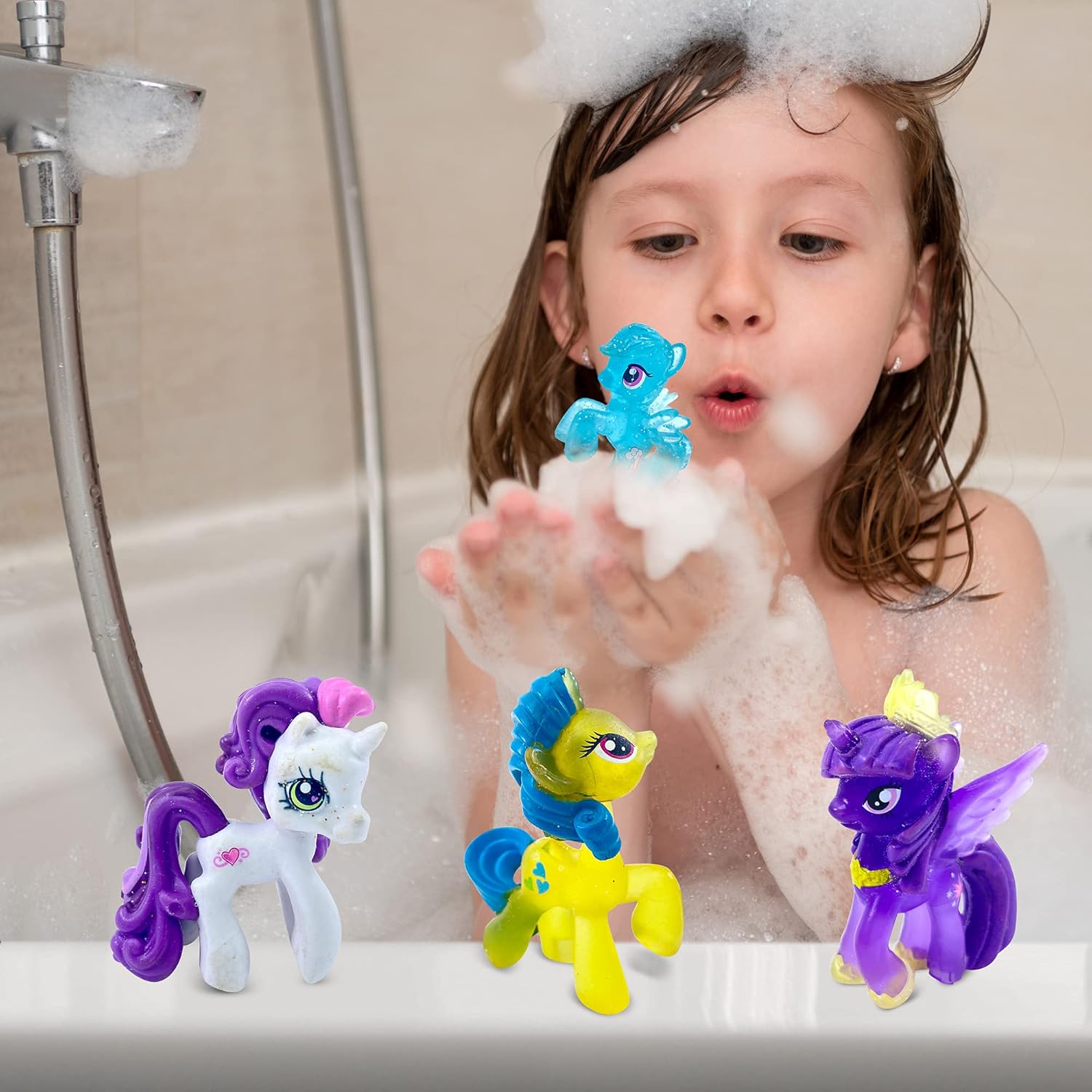 Relaxcation Bath Bombs with Pony Toy Surprise - 3pcs