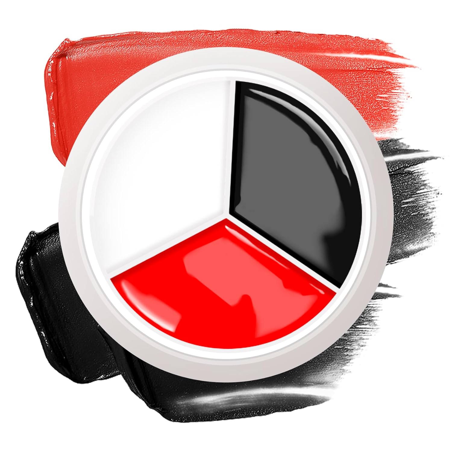 JunKuJK Clown Face Body Paint Kit