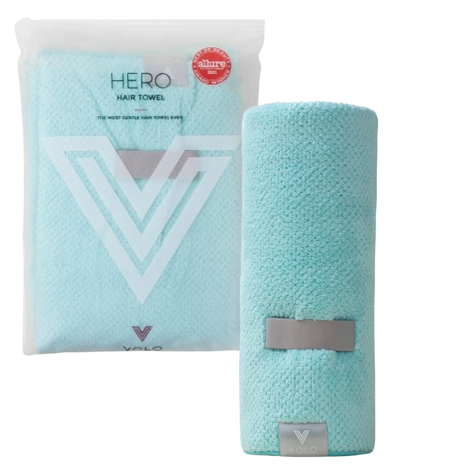 VOLO Hero Capri Blue Hair Towel