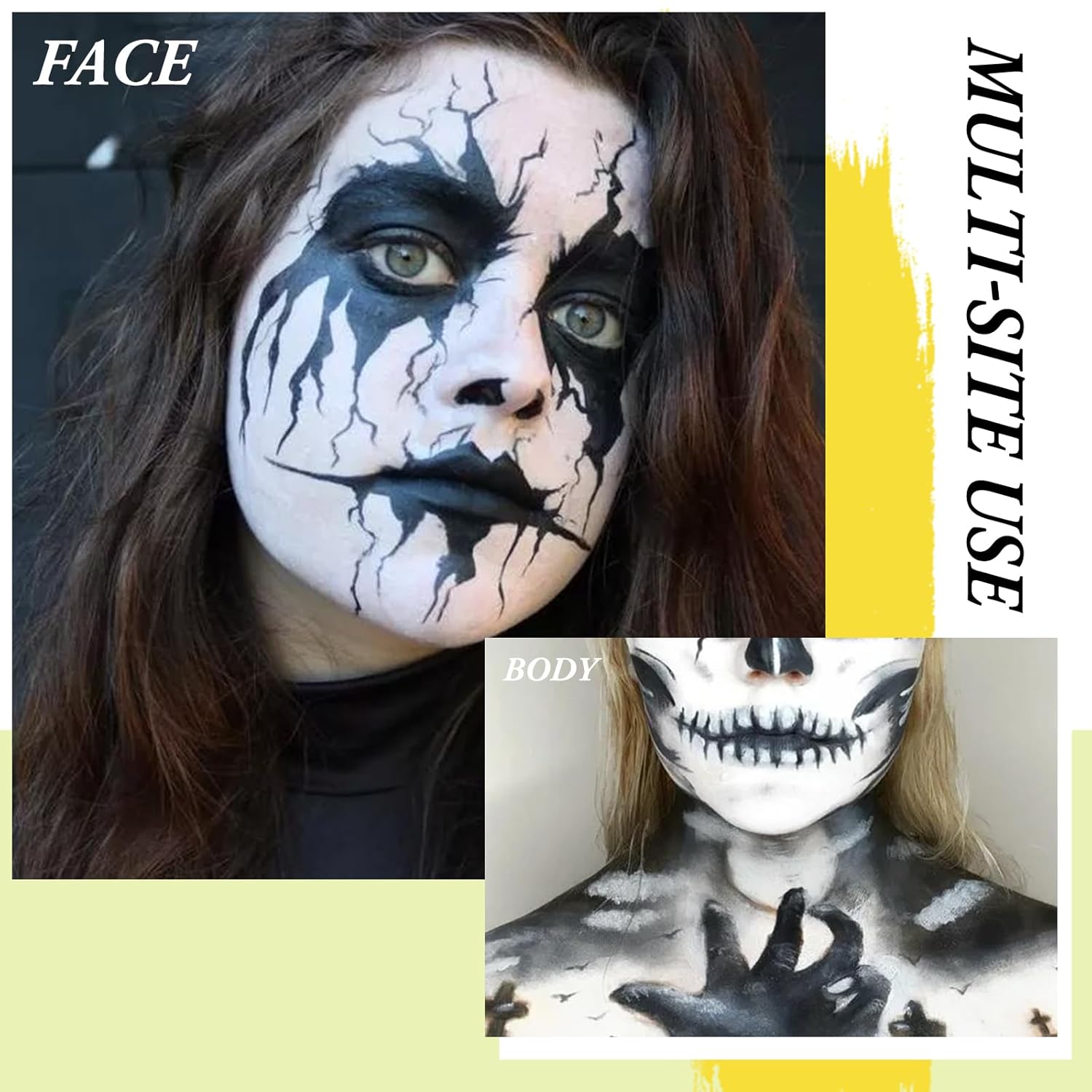 GEUUFEA Body Paint Stick for Halloween Cosplay
