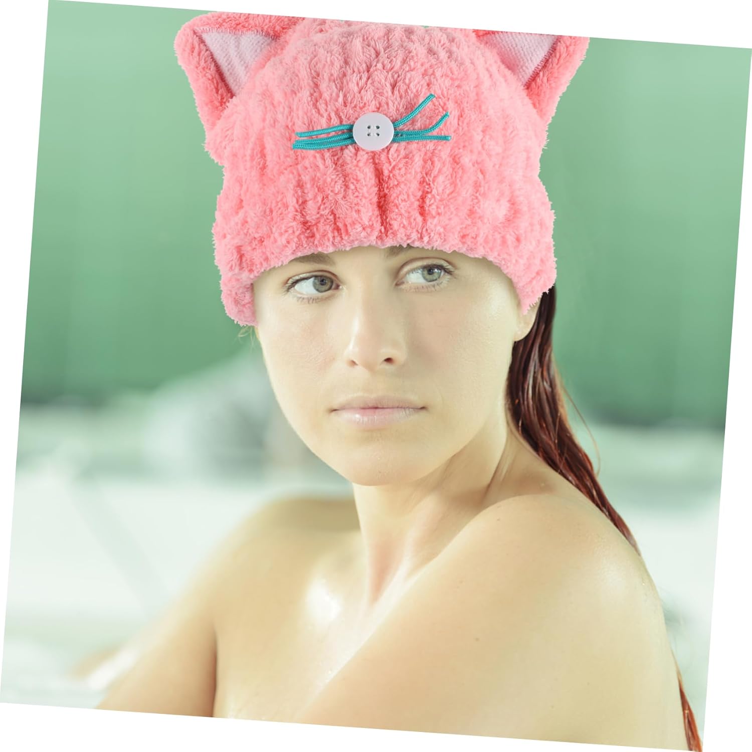 Angoily 2pcs Hair Drying Towel for Women and Girls