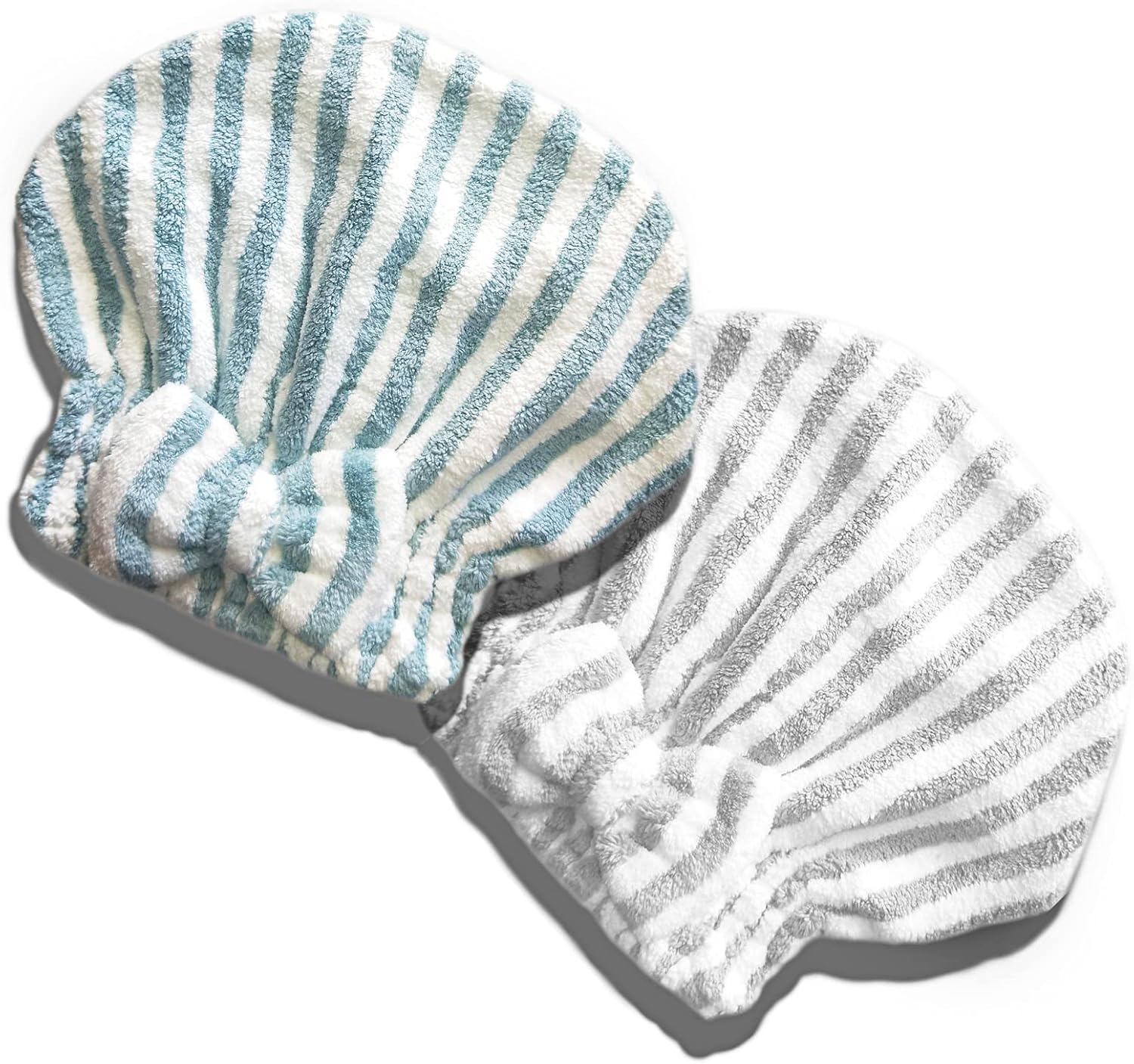 SportMore Microfiber Hair Towel Cap Set of 2