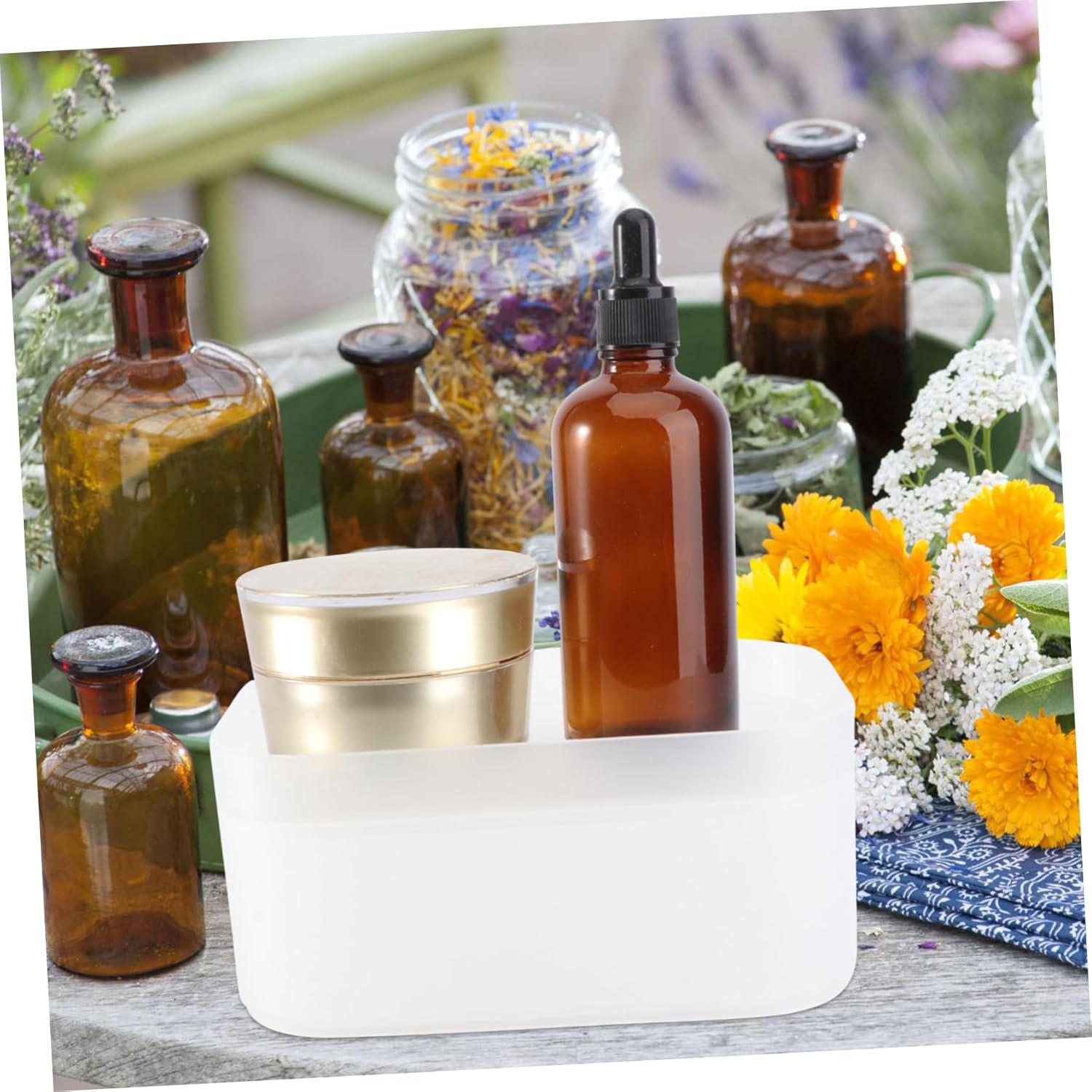 BESTYASH Cosmetic Storage Box for Makeup and Jewelry