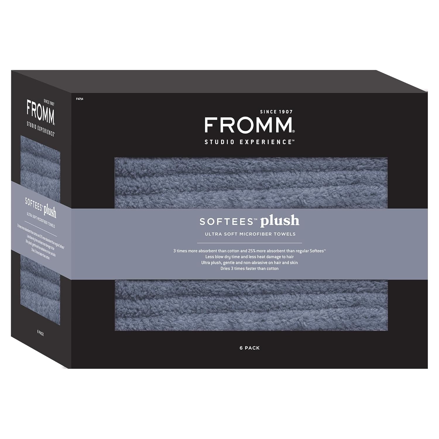 Fromm Softees Plush Microfiber Towels 6 Pack