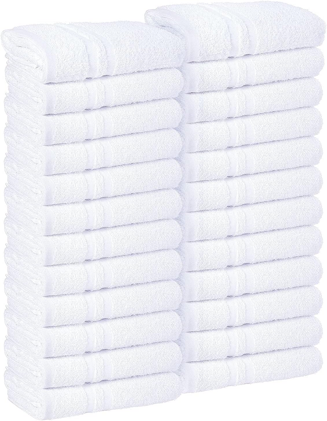 STF Linen Hand Towels 24 Pack 100 Cotton